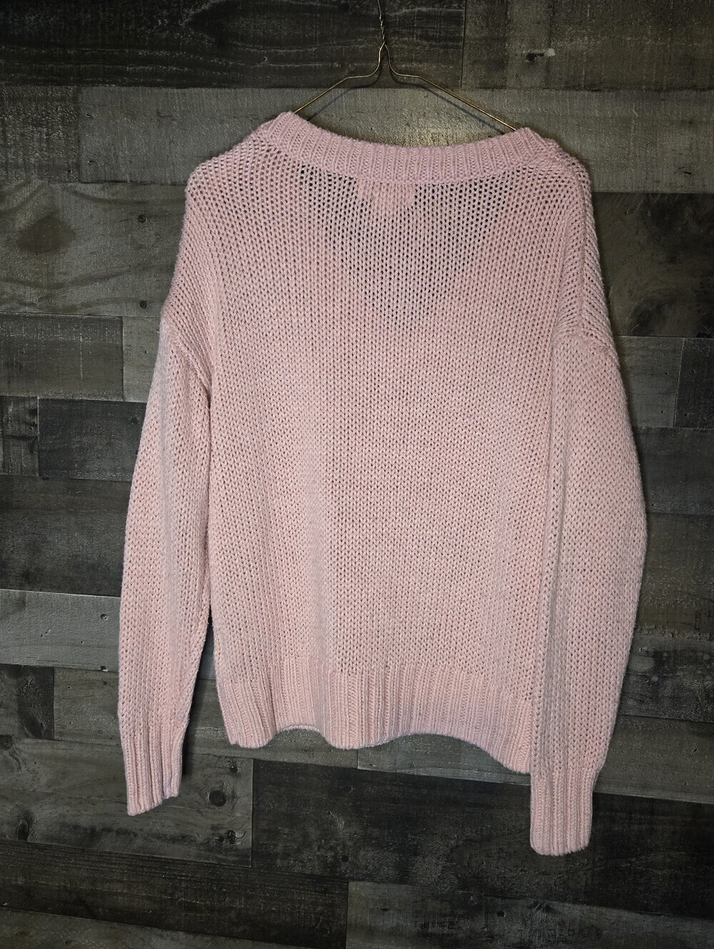 pink victorias secret knit sweater - Picture 4 of 7